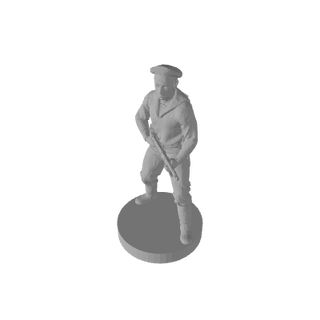 1/72 3D Printed WW2 Soviet Marine (x10)