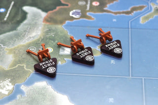 First Strike Designation Acrylic Marker, Set of 5 - Combat Miniatures