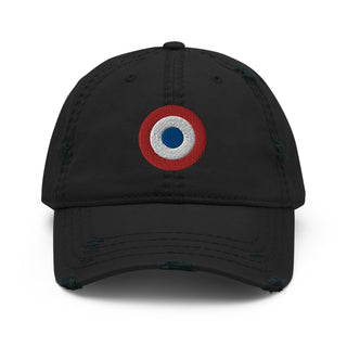 French Airforce Roundel Distressed Hat - Combat Miniatures