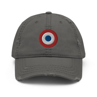 French Airforce Roundel Distressed Hat - Combat Miniatures