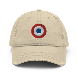 French Airforce Roundel Distressed Hat - Combat Miniatures