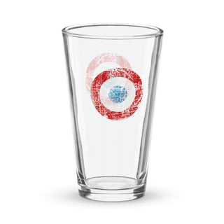 French Airforce Roundel Shaker pint glass - Combat Miniatures