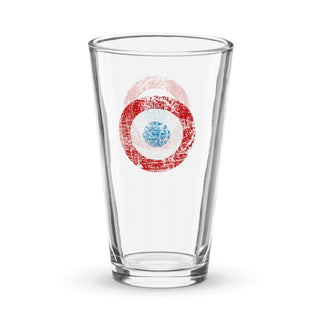 French Airforce Roundel Shaker pint glass - Combat Miniatures