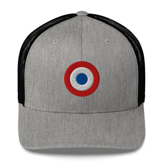 French Airforce Roundel Trucker Cap - Combat Miniatures