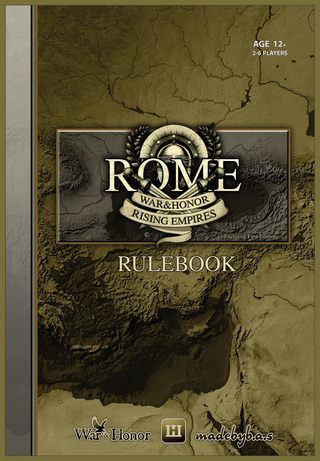 Printed Rome: Rising Empires Rulebook