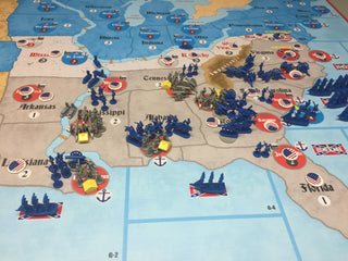 General 6 Stars "Battle for The States" (Map Only) - Combat Miniatures