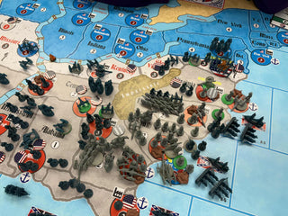 General 6 Stars "Battle for The States" (Map Only) - Combat Miniatures