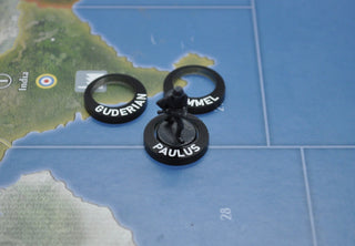 German General Unit ID Acrylic Markers (x3) - Combat Miniatures