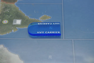 Heavy Carrier Designation Acrylic Marker, Set of 10 - Combat Miniatures