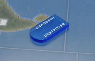 Improved Destroyer Designation Acrylic Marker, Set of 10 - Combat Miniatures