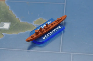 Improved Destroyer Designation Acrylic Marker, Set of 10 - Combat Miniatures