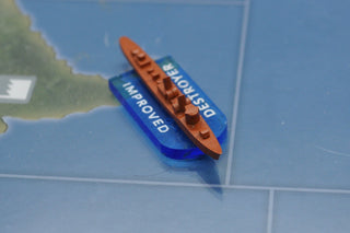 Improved Destroyer Designation Acrylic Marker, Set of 10 - Combat Miniatures