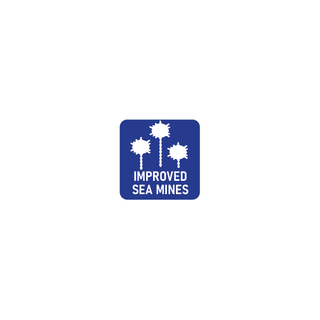 Improved Sea Mines Acrylic Marker (x5) - Combat Miniatures