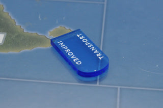 Improved Transport Designation Acrylic Marker, Set of 10 - Combat Miniatures