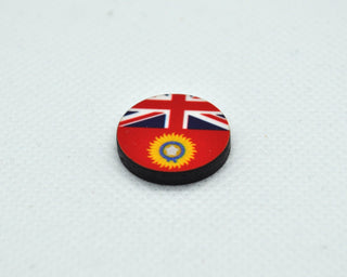 India Commonwealth Flag Roundel (x10) - Combat Miniatures