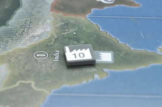 Industrial Complex Acrylic Markers Set of 10 (Minor/Major Factory) - Combat Miniatures