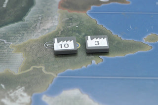 Industrial Complex Acrylic Markers Set of 10 (Minor/Major Factory) - Combat Miniatures