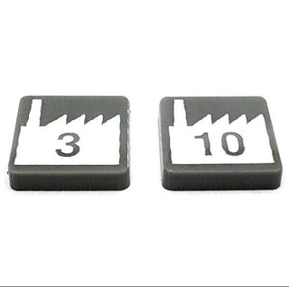 Industrial Complex Designation Acrylic Marker (x10) - Combat Miniatures