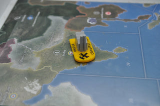 Installation Under Construction Designation Acrylic Marker, Set of 10 - Combat Miniatures