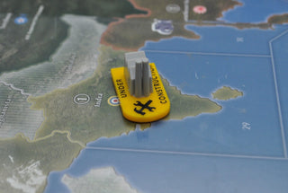 Installation Under Construction Designation Acrylic Marker, Set of 10 - Combat Miniatures