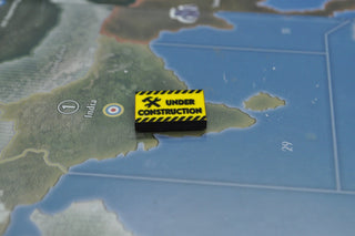 Installation Under Construction Designation Marker, Set of 10 - Combat Miniatures