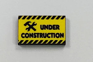 Installation Under Construction Designation Marker, Set of 10 - Combat Miniatures