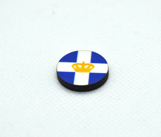 Kingdom of Greece Flag Roundel (x10) - Combat Miniatures