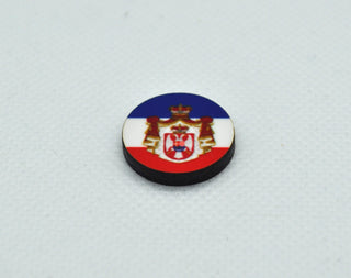 Kingdom of Yugoslavia Flag Roundel (x10) - Combat Miniatures