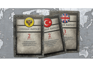 Kings & Kaisers Board Game V1.5 National Objective Card Deck - Combat Miniatures