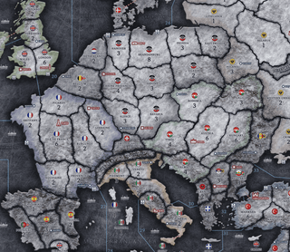 Kings & Kaisers (Map Only) - Combat Miniatures