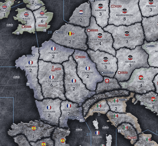 Kings & Kaisers (Map Only) - Combat Miniatures