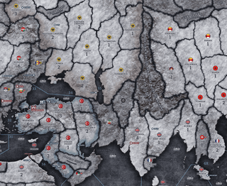 Kings & Kaisers (Map Only) - Combat Miniatures