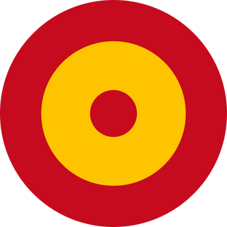 3.5" Nationalist Spain Airforce Roundel Sticker