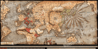 Lieutenant Dan's Custom 36"x72" BBR V Map - Combat Miniatures