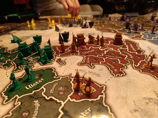 Medieval The Hundred Years War Complete Board Game | Map, Chits, Dice & Rules| PRE - ORDER - Combat Miniatures