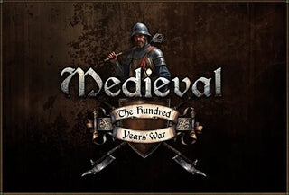 Medieval The Hundred Years War Complete Board Game | Map, Chits, Dice & Rules| PRE - ORDER - Combat Miniatures