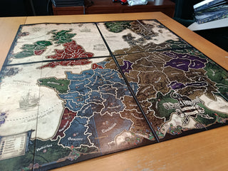 Medieval: The Hundred Years War Complete Board Game | Map Only - Combat Miniatures