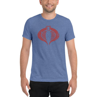 Men's Cobra Logo in Red Short sleeve t-shirt - Combat Miniatures