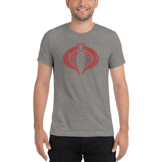 Men's Cobra Logo in Red Short sleeve t-shirt - Combat Miniatures