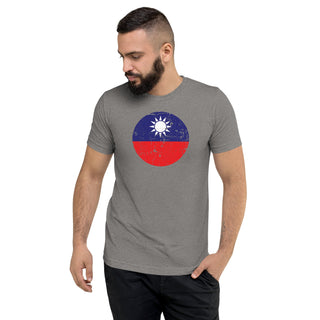 Men's Custom National Chinese Flag Roundel Short sleeve t-shirt - Combat Miniatures