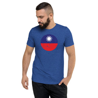 Men's Custom National Chinese Flag Roundel Short sleeve t-shirt - Combat Miniatures