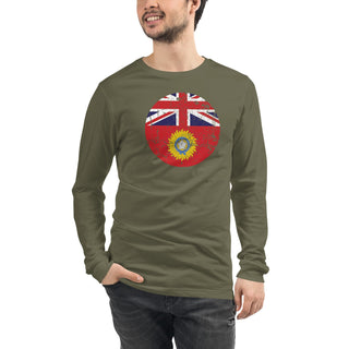 Men's UK Commonwealth Flag Roundel Long Sleeve Tee - Combat Miniatures