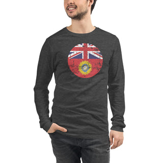 Men's UK Commonwealth Flag Roundel Long Sleeve Tee - Combat Miniatures