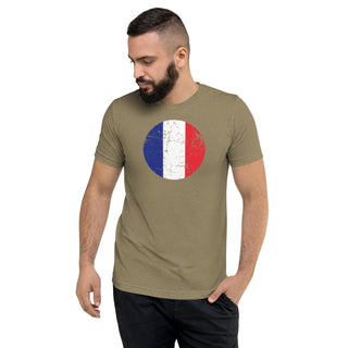 Men's WW1 French Roundel Short sleeve t-shirt - Combat Miniatures