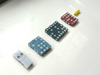 Micro Hit Dice (10mm) 80 dice - Kings & Kaisers official dice - Combat Miniatures