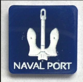Modern Naval Port Marker (x5) - Combat Miniatures