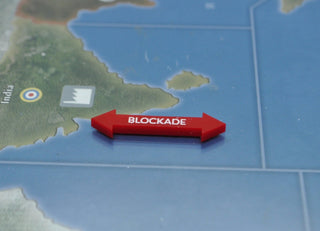 Naval Blockade Designation Marker, Set of 10 - Combat Miniatures