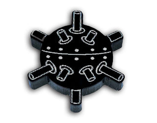 Naval Mine Acrylic Markers (Set of 10) | Naval Warfare