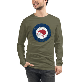 New Zealand Airforce Roundel Unisex Long Sleeve Tee - Combat Miniatures