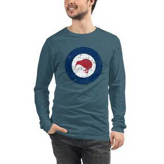 New Zealand Airforce Roundel Unisex Long Sleeve Tee - Combat Miniatures